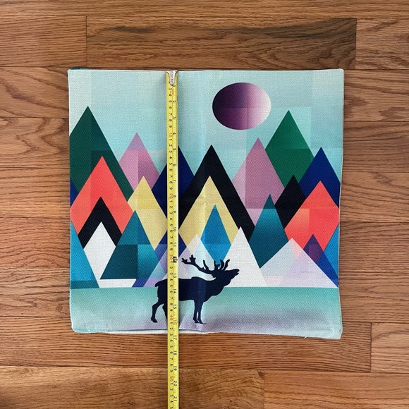 Elisabeth Fredriksson Two (2) Multicolor Pillow Covers Square (17.5”x17”) - Picture 7 of 7